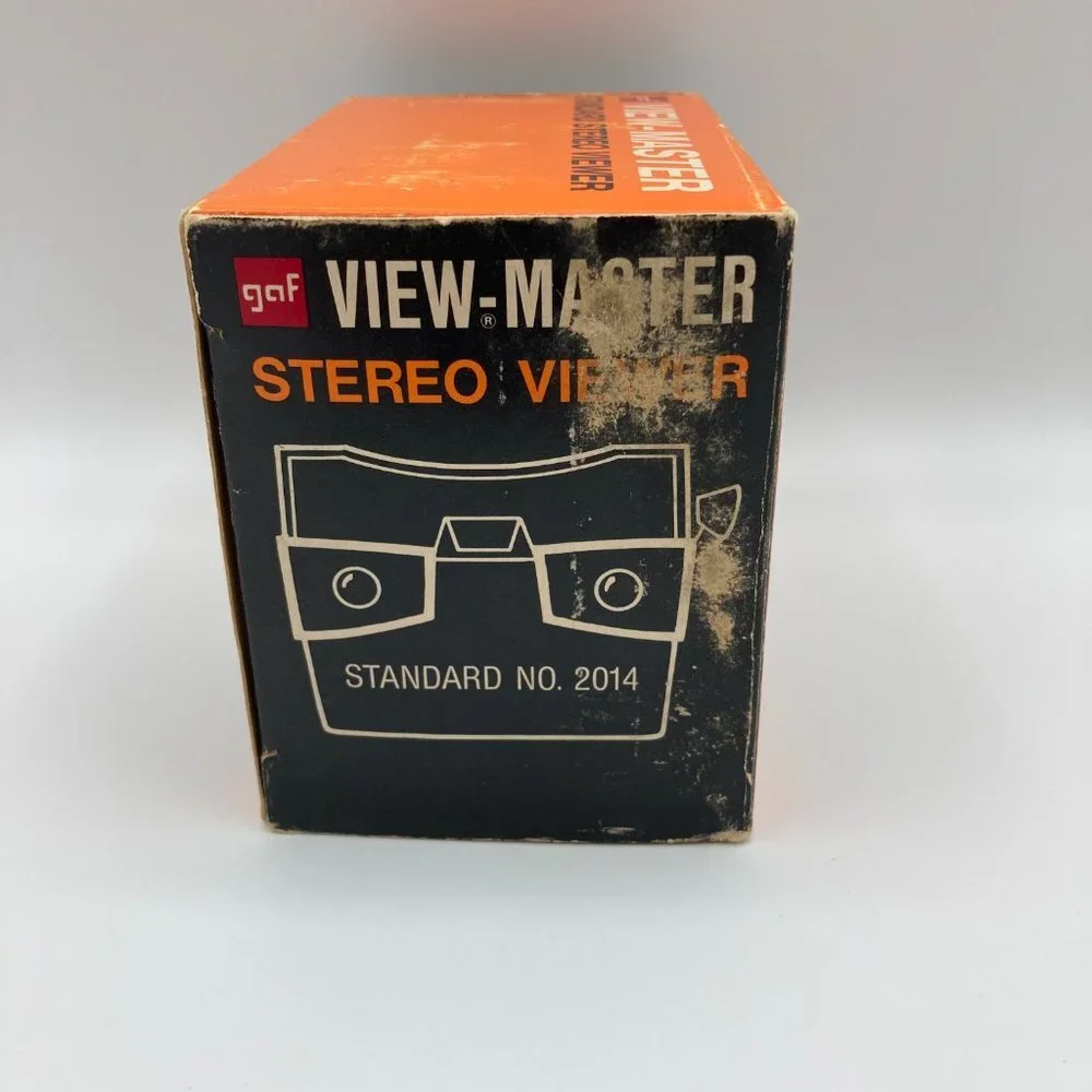GAF Vintage View Master Stereo Viewer No. 2014 In Original Box with Bonus Reel